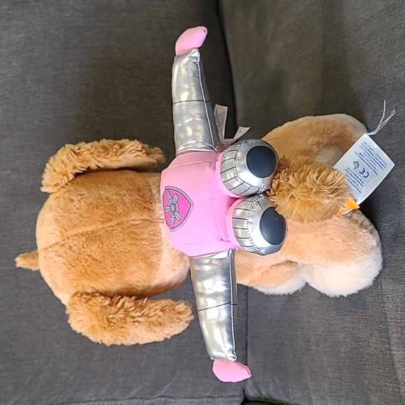 Build-A- Bear Rubble and Skye Paw Patrol Nickelodeon with excavator and jetpack - Picture 8 of 10